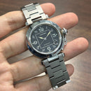 [Pre-Owned]  Cartier Pasha C 2324 Black Dial Automatic Women Watch