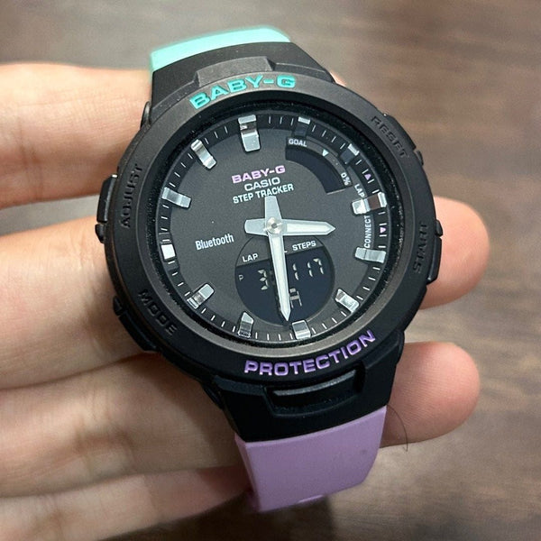 [Pre-Owned] Casio Baby-G G-Squad BSA-B100MT-1A Bluetooth Women Watch