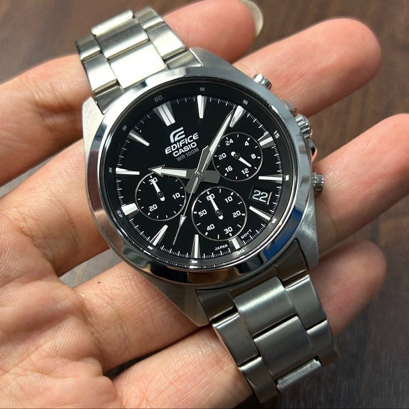 [Pre-Owned] Casio Edifice EFV-630D-1AV Quartz Chronograph Men Watch