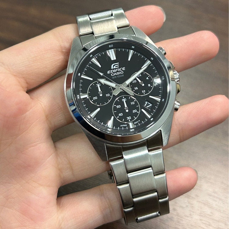 [Pre-Owned] Casio Edifice EFV-630D-1AV Quartz Chronograph Men Watch
