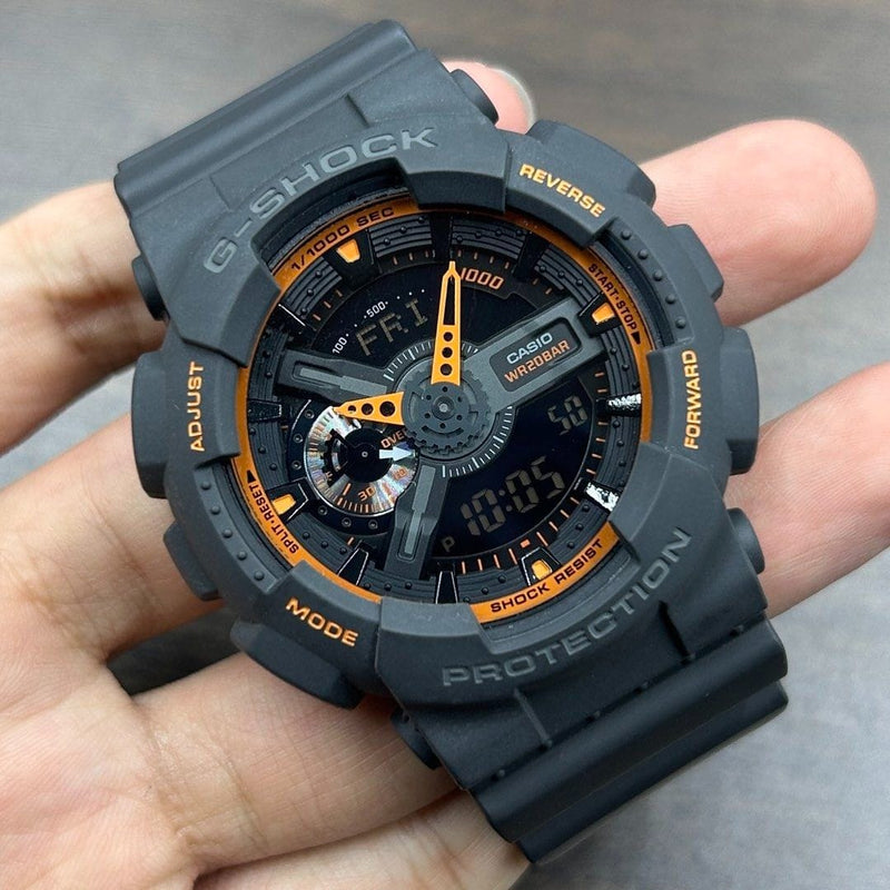 [Pre-Owned] Casio G-Shock GA-110TS-1A4 Analog-Digital Men Watch