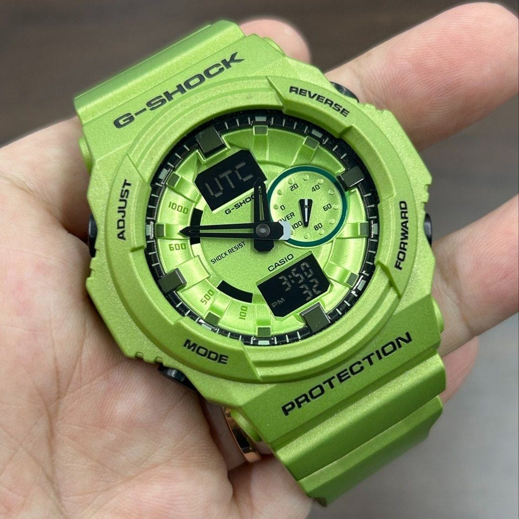 Pre-Owned] Casio G-Shock GA-150A-3A Green Men Watch