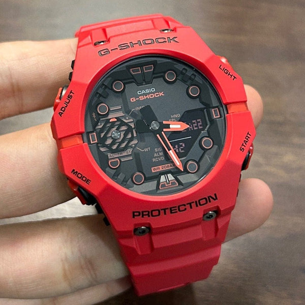 [Pre-Owned] Casio G-Shock GA-B001-4A All Red Bluetooth Men Watch