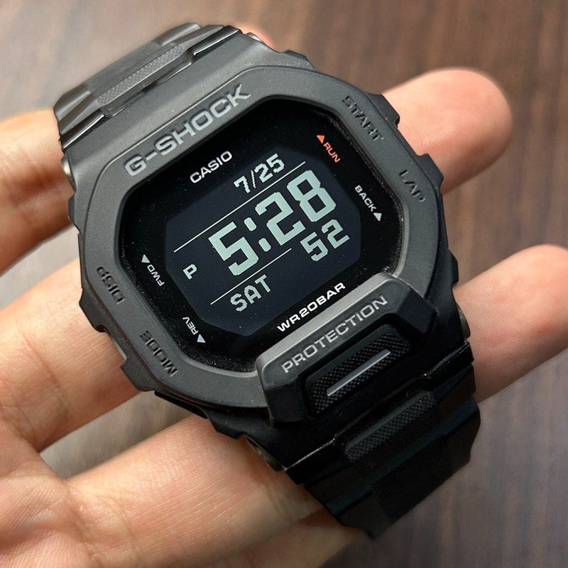 [Pre-Owned] Casio G-Shock G-Squad GBD-200-1 Black Bluetooth Men Watch
