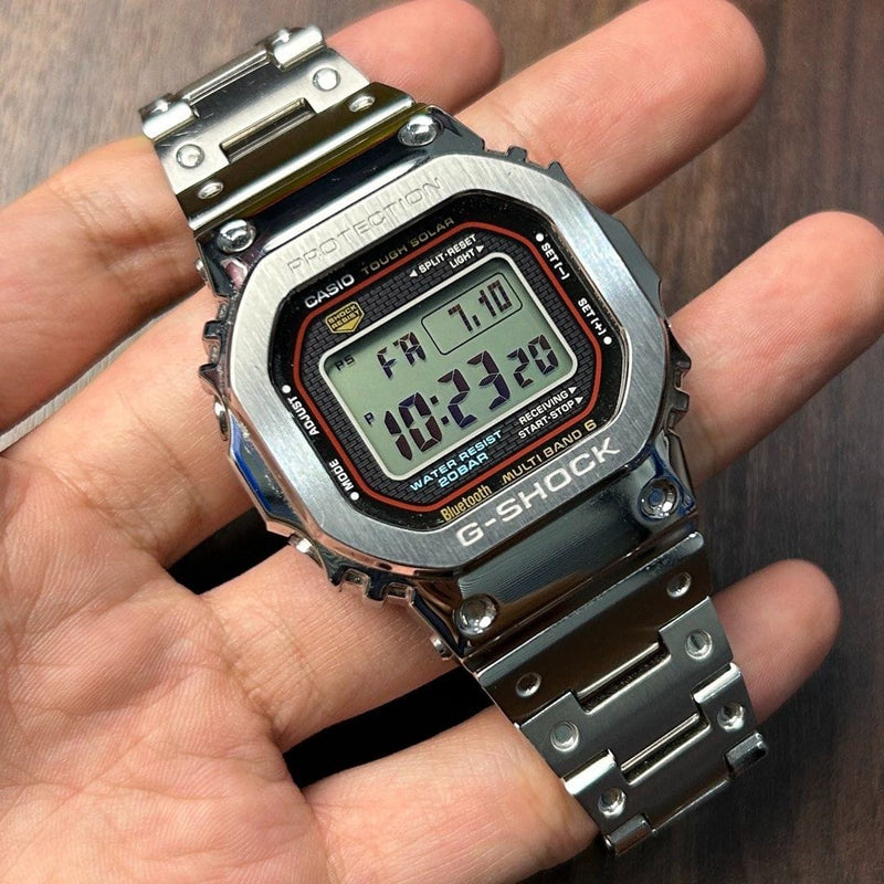 [Pre-Owned] Casio G-Shock GMW-B5000D-1C Full Metal Tough Solar Radio Controlled Men Watch