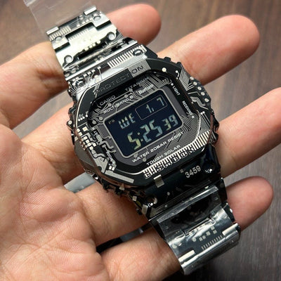 [Pre-Owned] Casio G-Shock GMW-B5000TCC-1 Sapphire Full Titanium Tough Solar Radio Controlled Men Watch