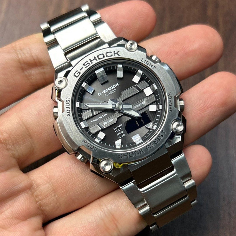[Pre-Owned] Casio G-Shock G-Steel GST-B600D-1A Tough Solar Bluetooth Unisex Watch
