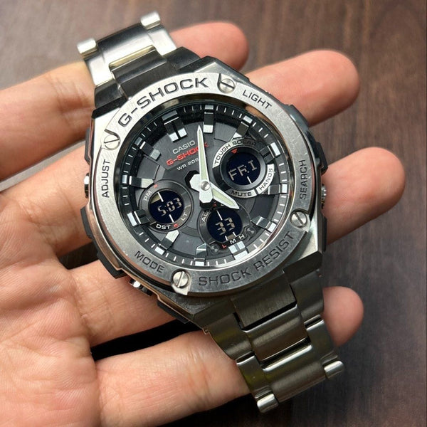 Pre-Owned] Casio G-Shock G-Steel GST-S110D-1A Tough Solar Men Watch