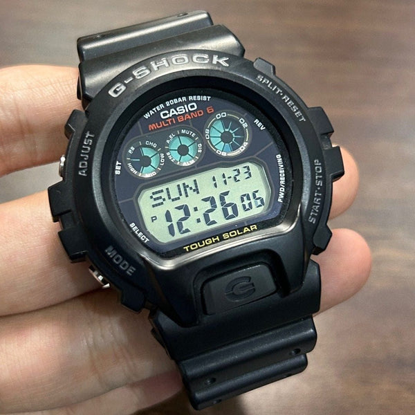 [Pre-Owned] Casio G-Shock GW-6900-1JF Tough Solar Men Watch (Japan Set)