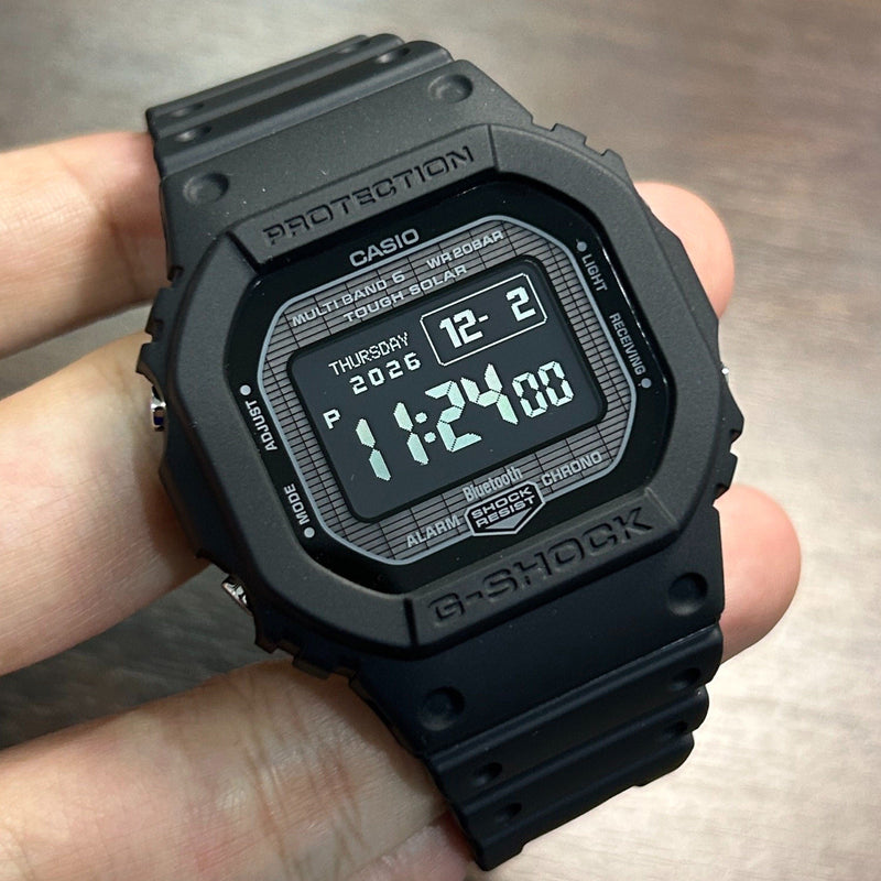 [Pre-Owned] Casio G-Shock GW-BX5600-1A1 Tough Solar Multi Band 6 Digital Men Watch