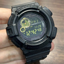 [Pre-Owned] Casio G-Shock Mudman G-9300GB-1 All Black Tough Solar Men Watch