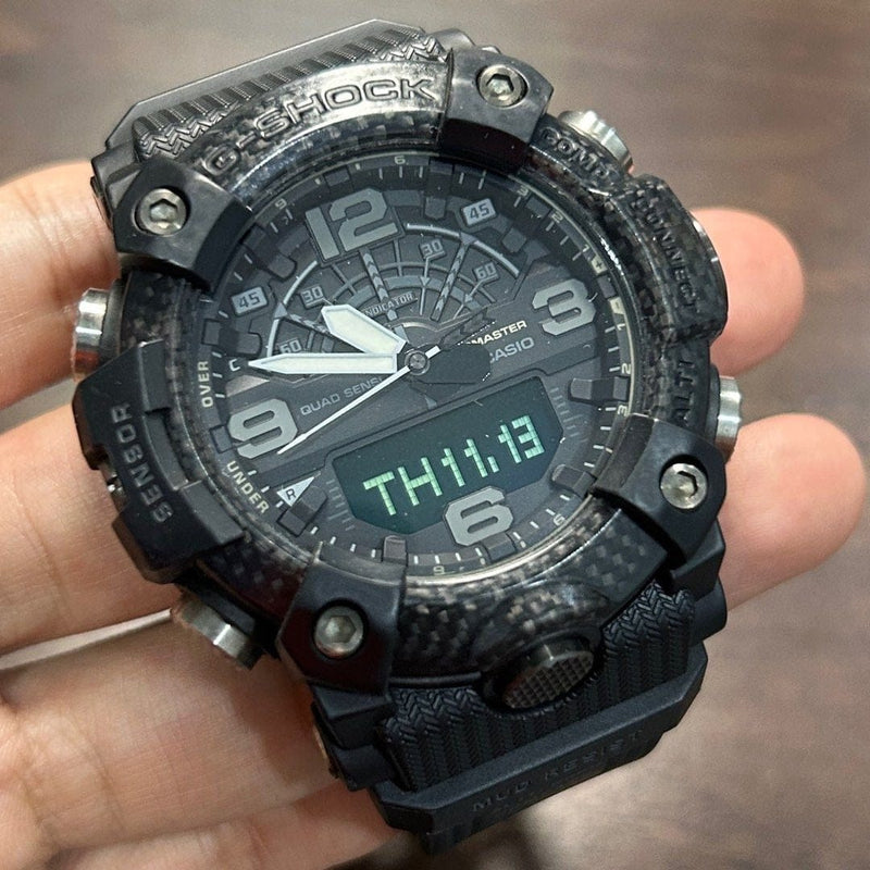 [Pre-Owned] Casio G-Shock Mudmaster GG-B100-1B Bluetooth Triple Sensor Men Watch