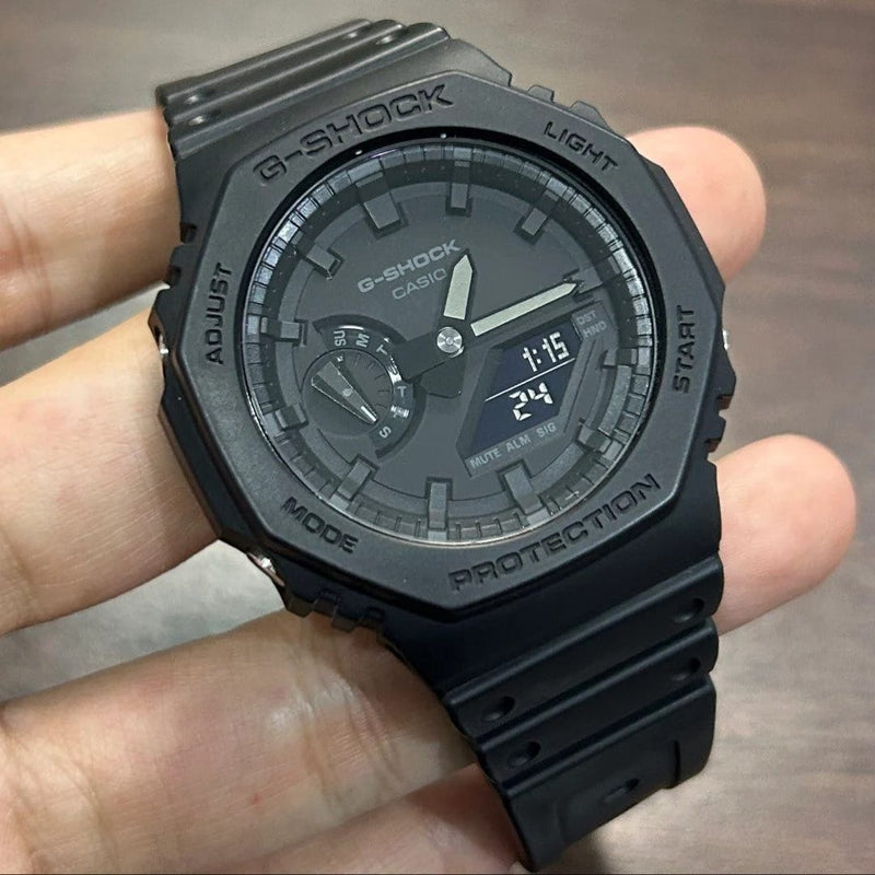 [Pre-Owned] Casio G-Shock TMJ GA-2100-1A1 All Black Men Watch