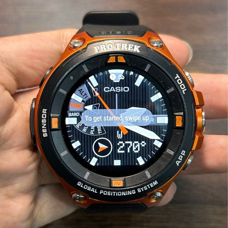 [Pre-Owned] Casio ProTrek WSD-F20RG Google Wear OS Smartwatch