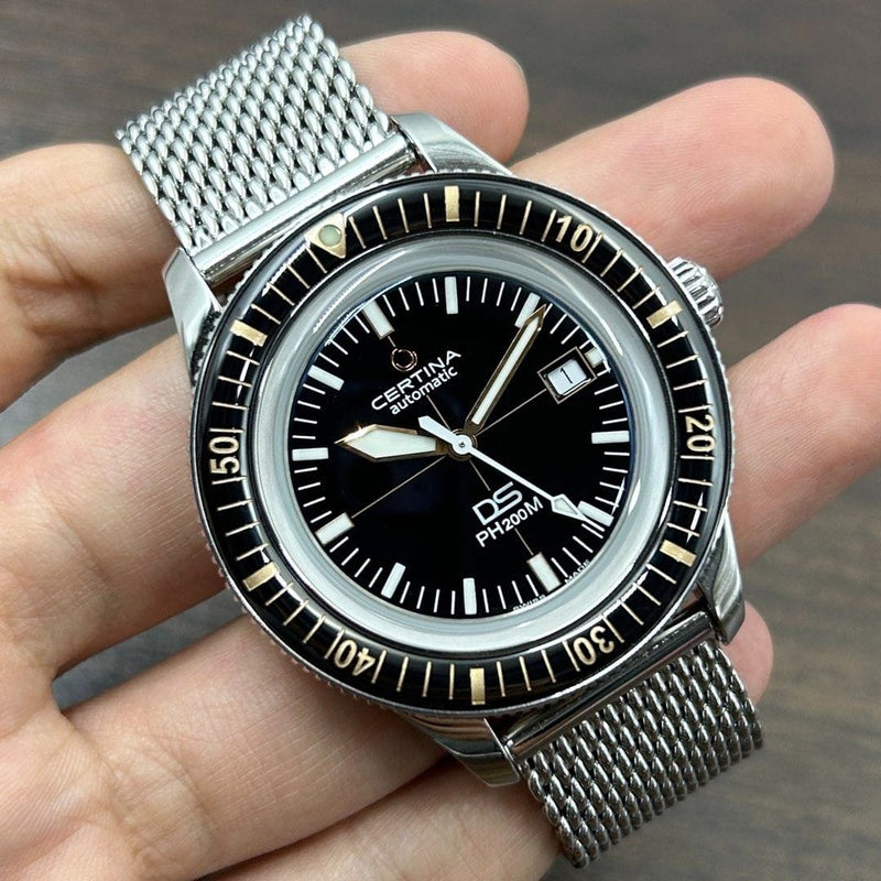 [Pre-Owned] Certina DS PH200M Ceramic Bezel Powermatic 80 Automatic Men Diver Watch