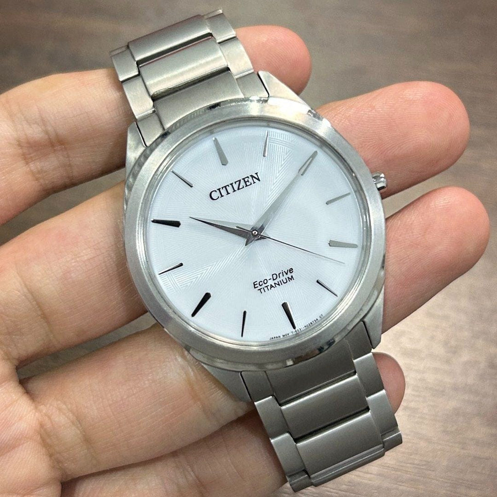 Pre-Owned] Citizen Eco-Drive BJ6520-82A Sapphire Super Titanium Watch