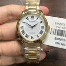 [Pre-Owned] Citizen EM0973-55A Sapphire Rose Gold Eco-Drive Women Watch