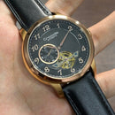 [Pre-Owned] Crocodile CR452G Rose Gold Open Heart Automatic Men Watch