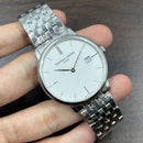 [Pre-Owned] Frederique Constant Slimline Silver Quartz Men Watch