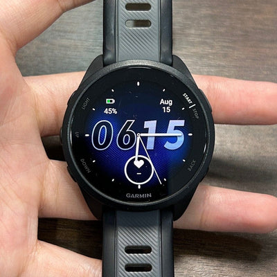 [Pre-Owned] Garmin Forerunner 165 (Black) Running Smartwatch