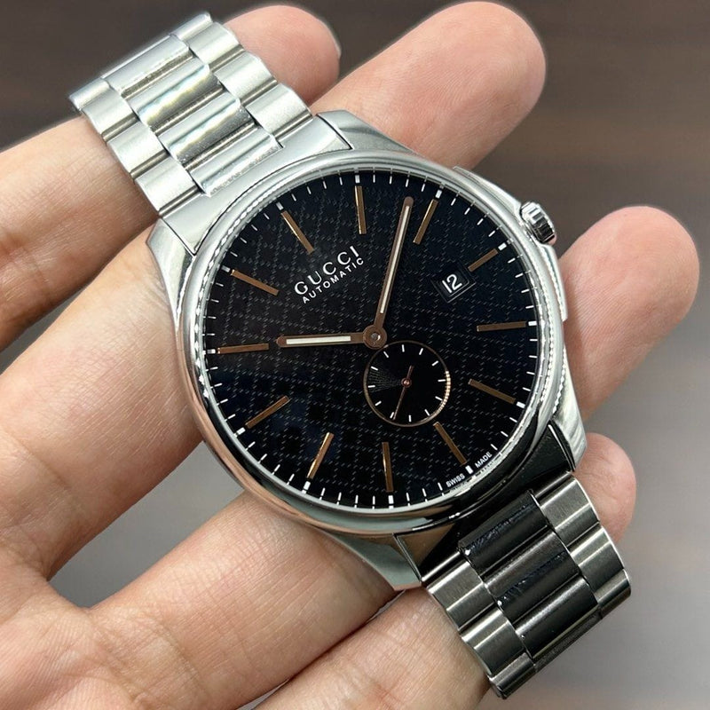 [Pre-Owned] Gucci G-Timeless YA126312 Automatic Men Watch