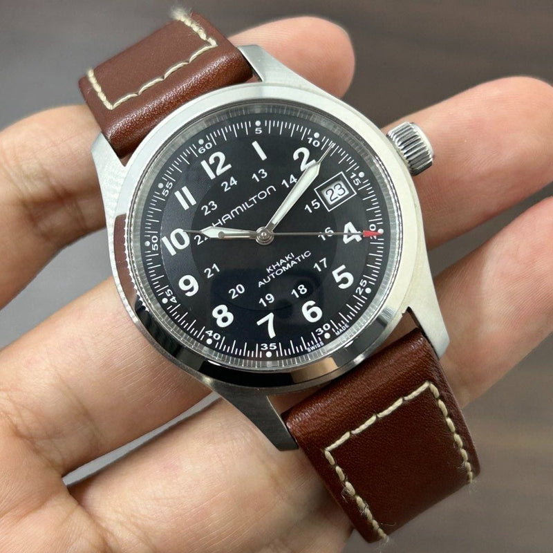 [Pre-Owned] Hamilton Khaki Field 38mm H70455533 Automatic Men Watch