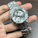 [Pre-Owned] j.springs BFD007 Silver Quartz Chronograph Men Watch