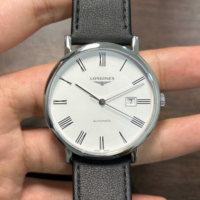 [Pre-Owned] Longines Elegant Collection 41mm L49114112 Automatic Men Watch