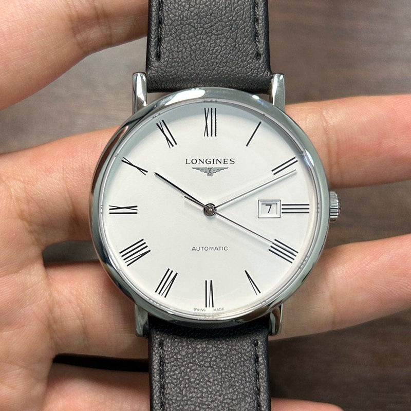 [Pre-Owned] Longines Elegant Collection 41mm L49114112 Automatic Men Watch