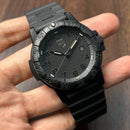 [Pre-Owned] Luminox Leatherback Sea Turtle Giant 0321 Black Carbon Quartz Men Watch