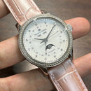 [Pre-Owned] Maurice Lacroix Les Classiques Phase de Lune LC6057 Diamonds Automatic Women Watch