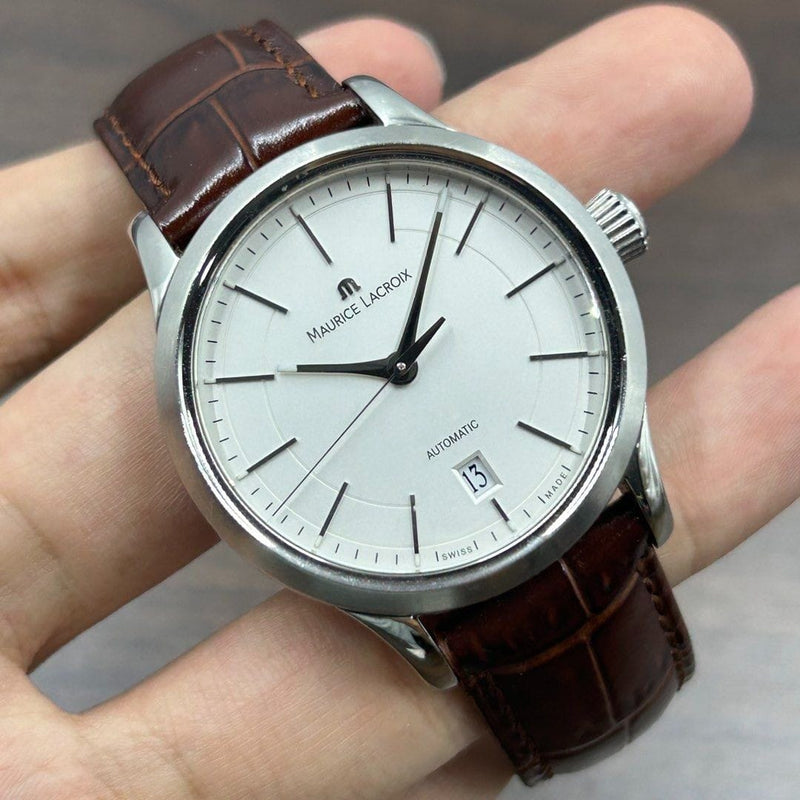 [Pre-Owned] Maurice Lacroix Les Classiques Date LC6017 Automatic Men Watch