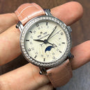 [Pre-Owned] Maurice Lacroix Masterpiece Phase de Lune MP6066 MOP Diamond Women Watch
