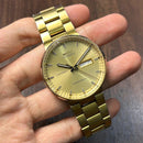 [Pre-Owned] Mido Commander Datoday Gold Automatic Men Watch