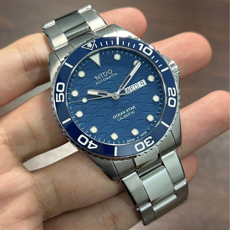 [Pre-Owned] Mido Ocean Star 200C Calibre 80 Automatic Men Diver Watch
