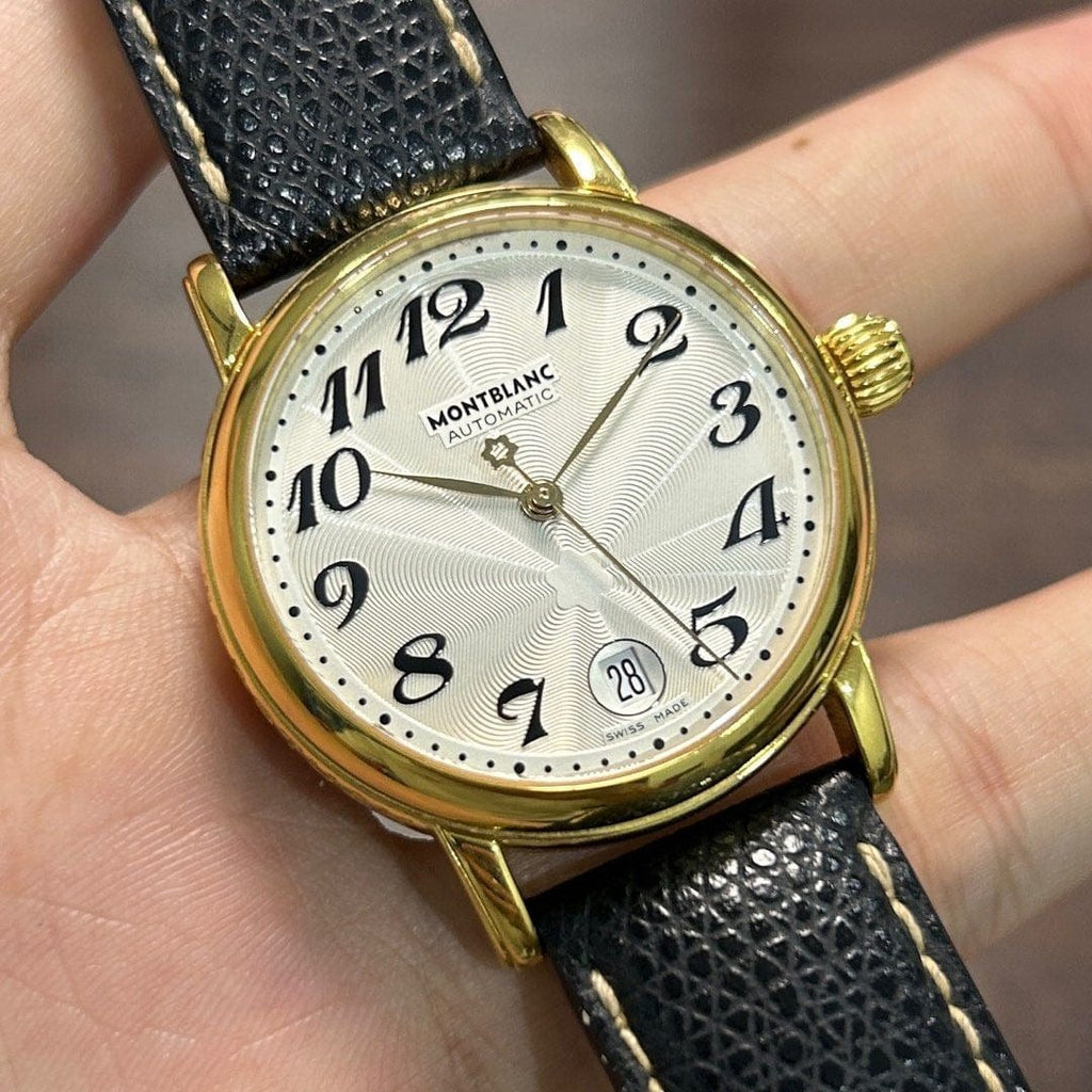 Pre-Owned] Montblanc Meisterstuck 7042 Gold Automatic Unisex Watch