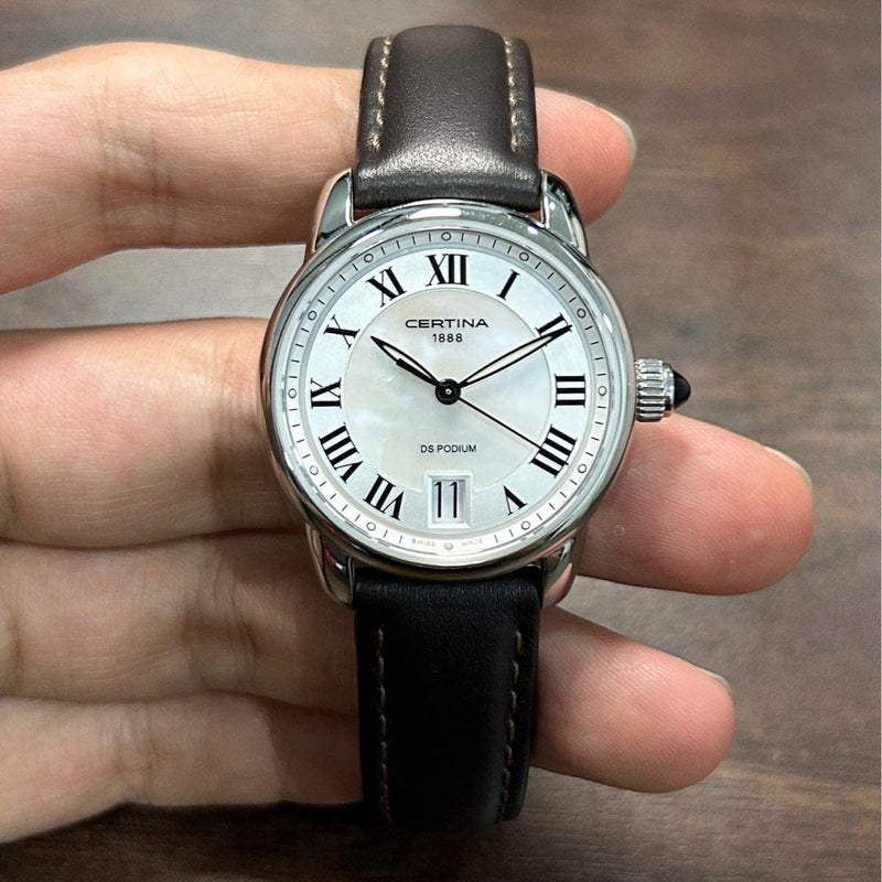 [NOS] Certina DS Podium C0252101611800 MOP Dial Quartz Women Watch