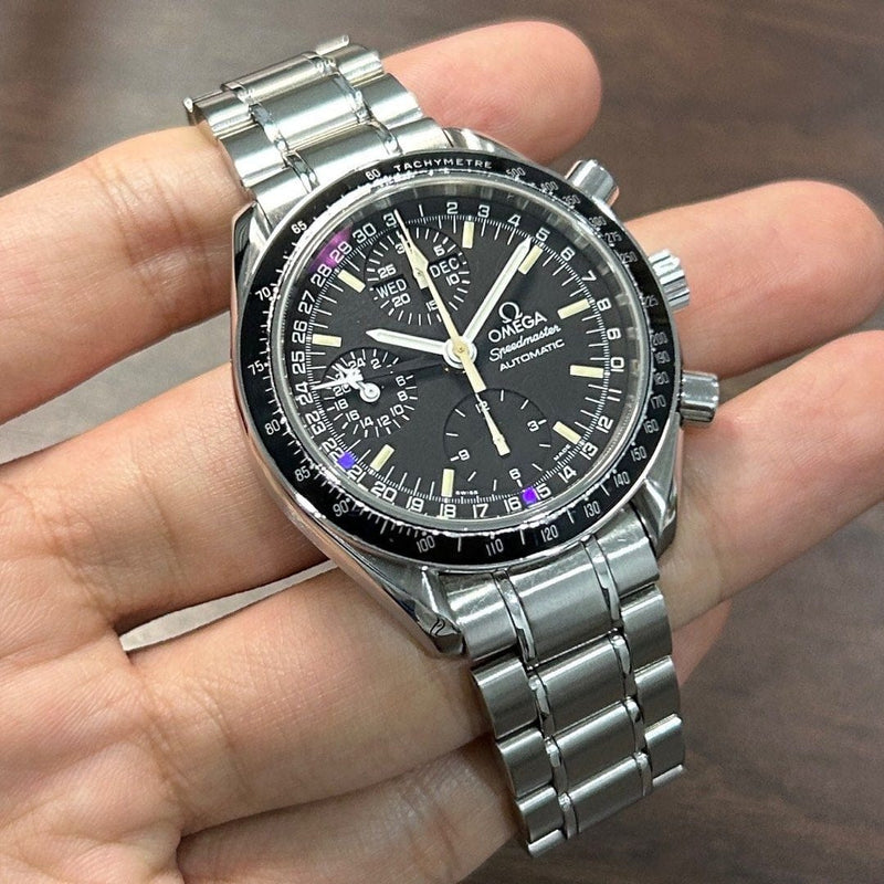 [Pre-Owned] Omega Speedmaster Mark 40 Triple Date Automatic Chronograph Men Watch