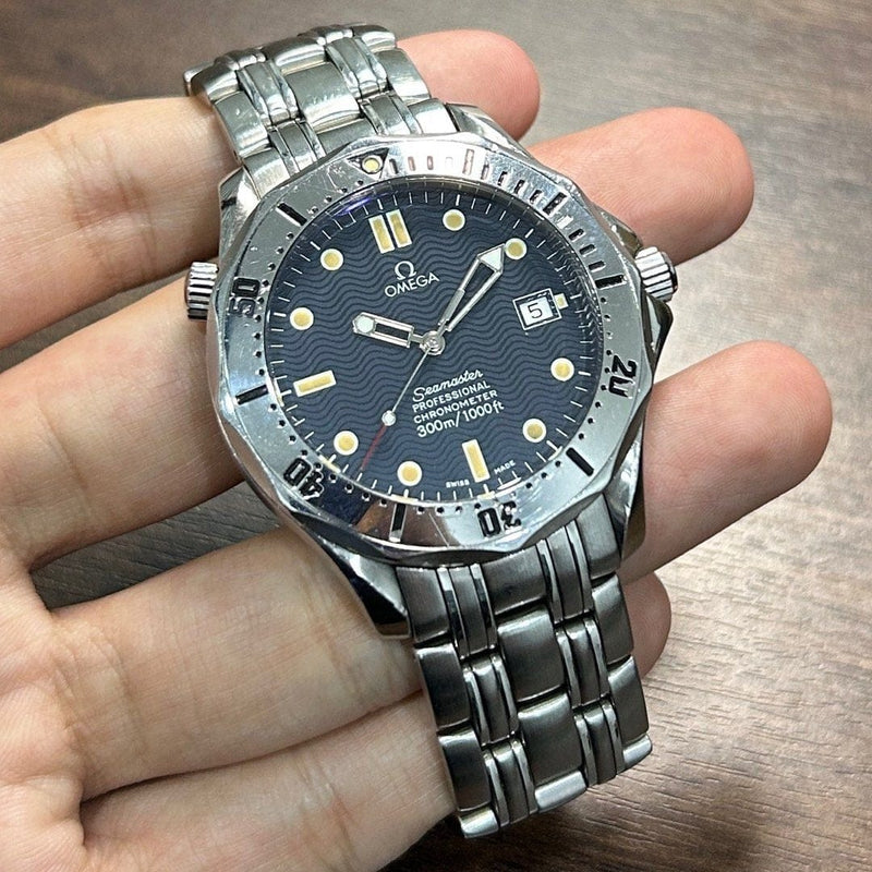 [Pre-Owned] Omega Vintage Seamaster 300m 41mm Tritium Dial Automatic Men Watch