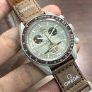 [Pre-Owned] Omega X Swatch Moonswatch Mission to Saturn Quartz Men Watch