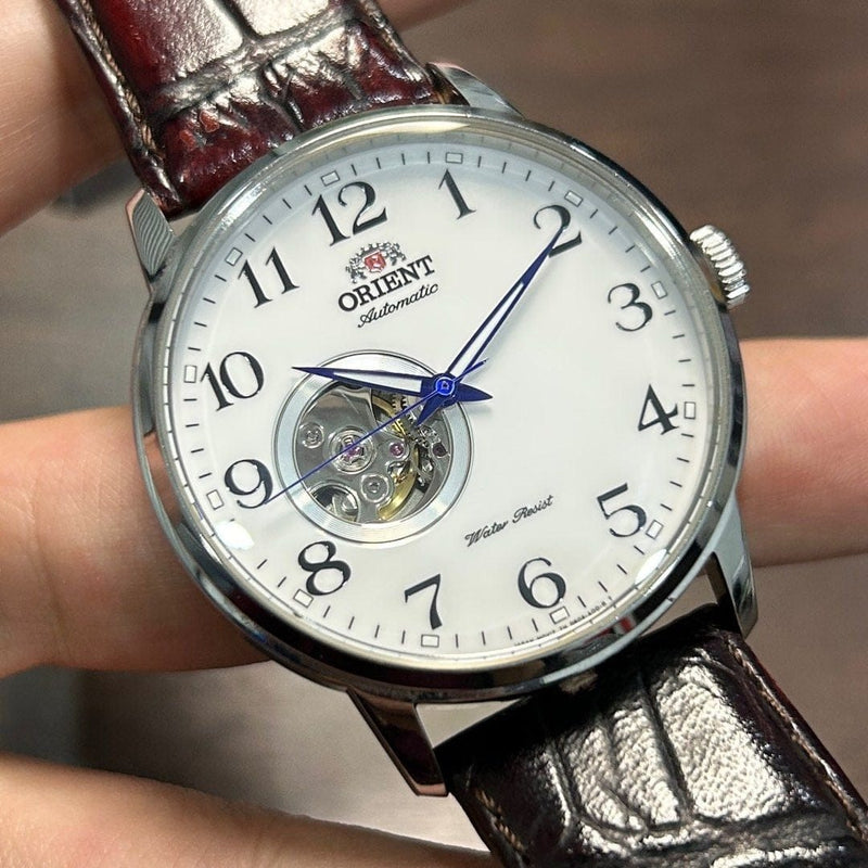 [Pre-Owned] Orient Esteem Open Heart Classic DB08005W Automatic Men Watch