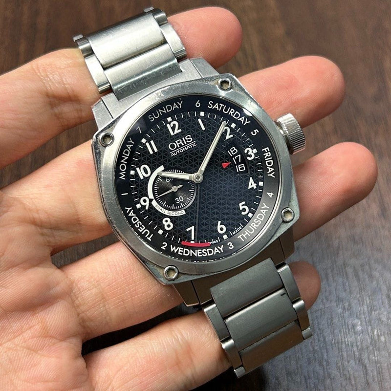[Pre-Owned] Oris BC4 Small Second Pointer Day Automatic Men Watch