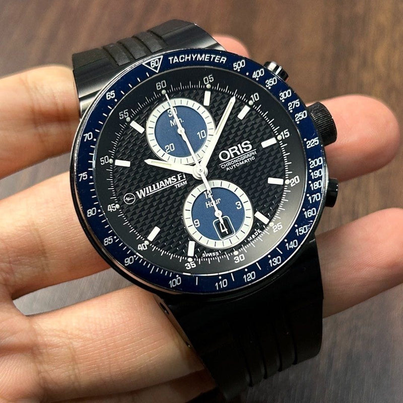 [Pre-Owned] Oris Williams F1 7563 Automatic Chronograph Men Watch