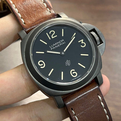 [Pre-Owned] Panerai Luminor Paneristi 10th Anniversary Black PVD PAM360 Manual Winding Men Watch