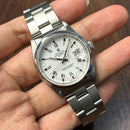 [Pre-Owned] Rolex Oyster Perpetual Date 15200 White Roman Automatic Unisex Watch