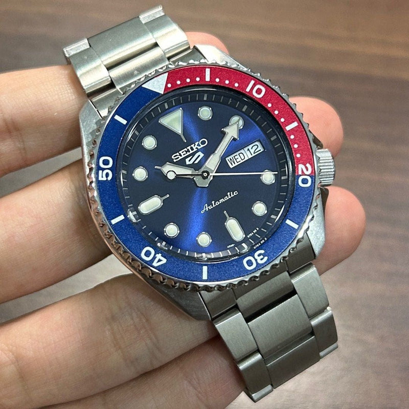 [Pre-Owned] Seiko 5 Sports Pepsi SRPD53K1 Automatic Men Watch
