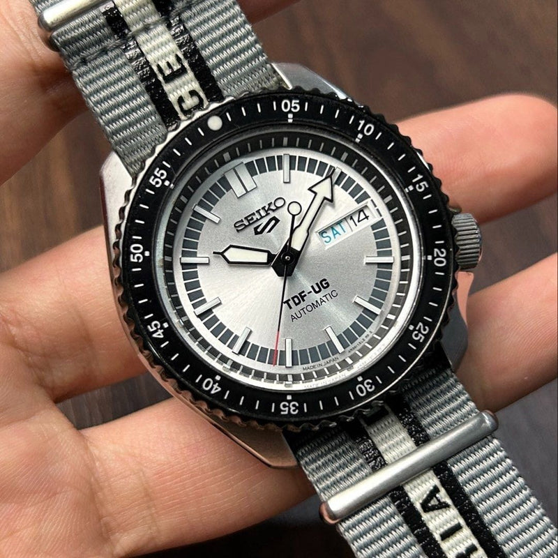 [Pre-Owned] Seiko 5 Sports X Ultraman Ultraseven SBSA195 Limited 3400 Automatic Men Watch