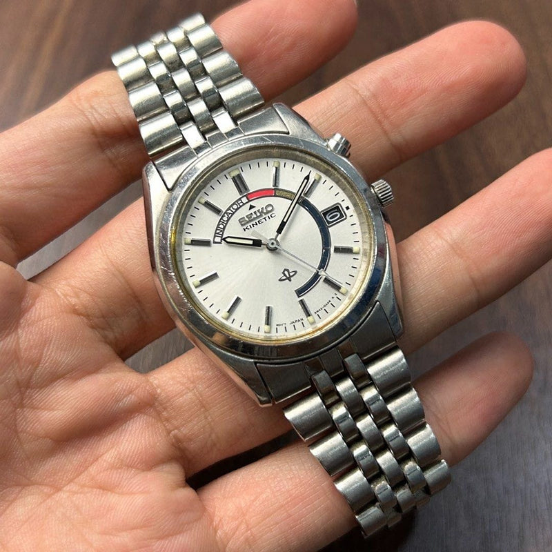 [Pre-Owned] Seiko Vintage AGS 5M42-0A30 Sapphire Kinetic Watch