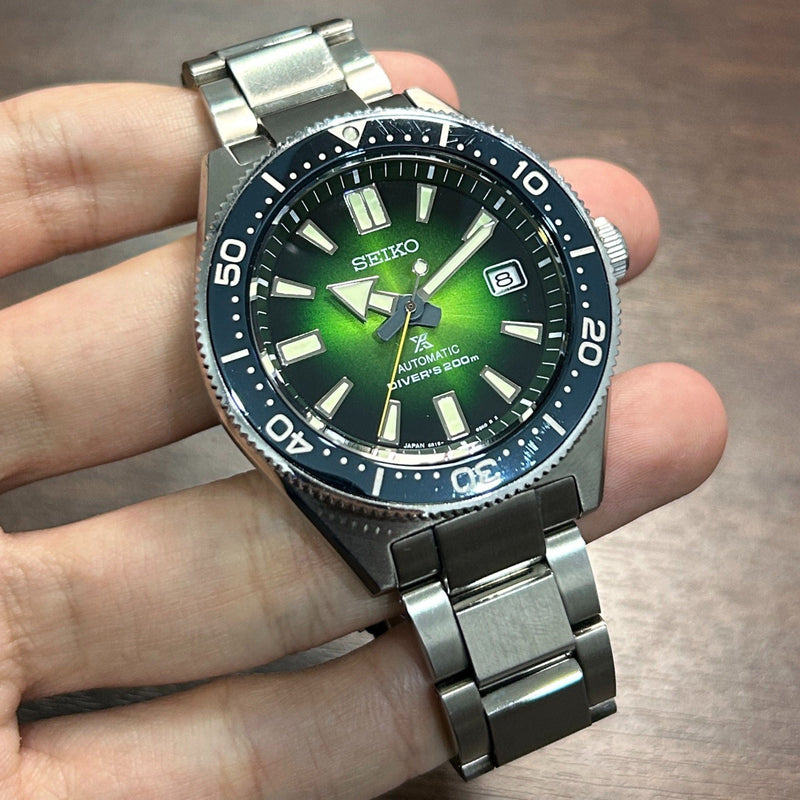 [Pre-Owned] Seiko Prospex 62MAS SBDC077 Smoked Green Automatic Men Watch