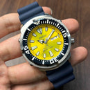[Pre-Owned] Seiko Prospex Baby Tuna Yellow Butterfly Fish SRPD15K1 Limited 2200 Automatic Men Diver Watch